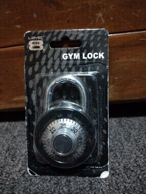 Layer 8 Black Gym Dial Lock
